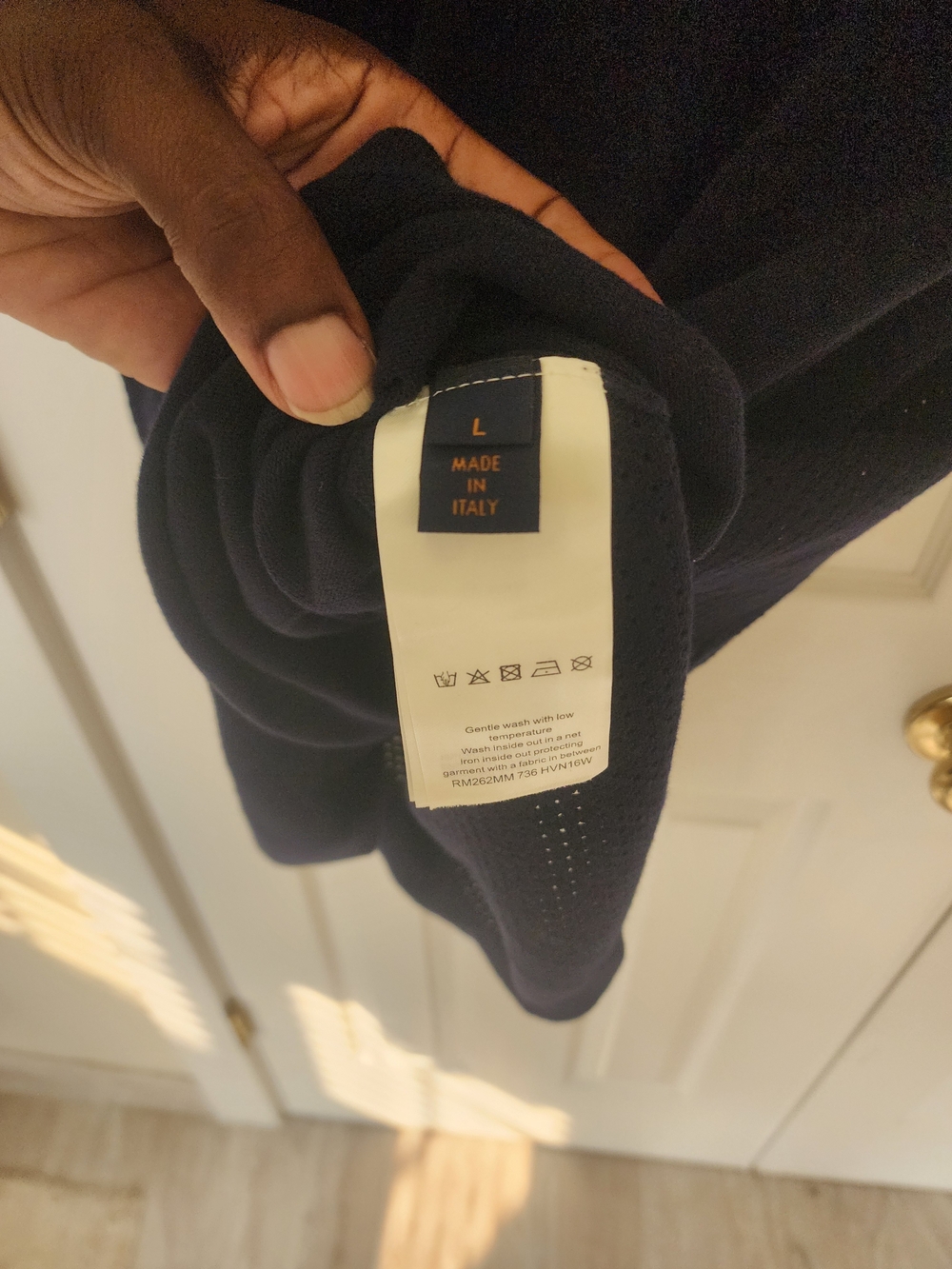 Louis Vuitton Crewneck Cashmere Cotton T-Shirt - Picture 13 of 16